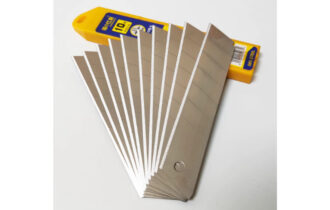 125 x 25 x 0.7mm High Carbon Steel Heavy-Duty Snap-Off Utility Knife Blades, 7-Segment Replacement Cutter Blades