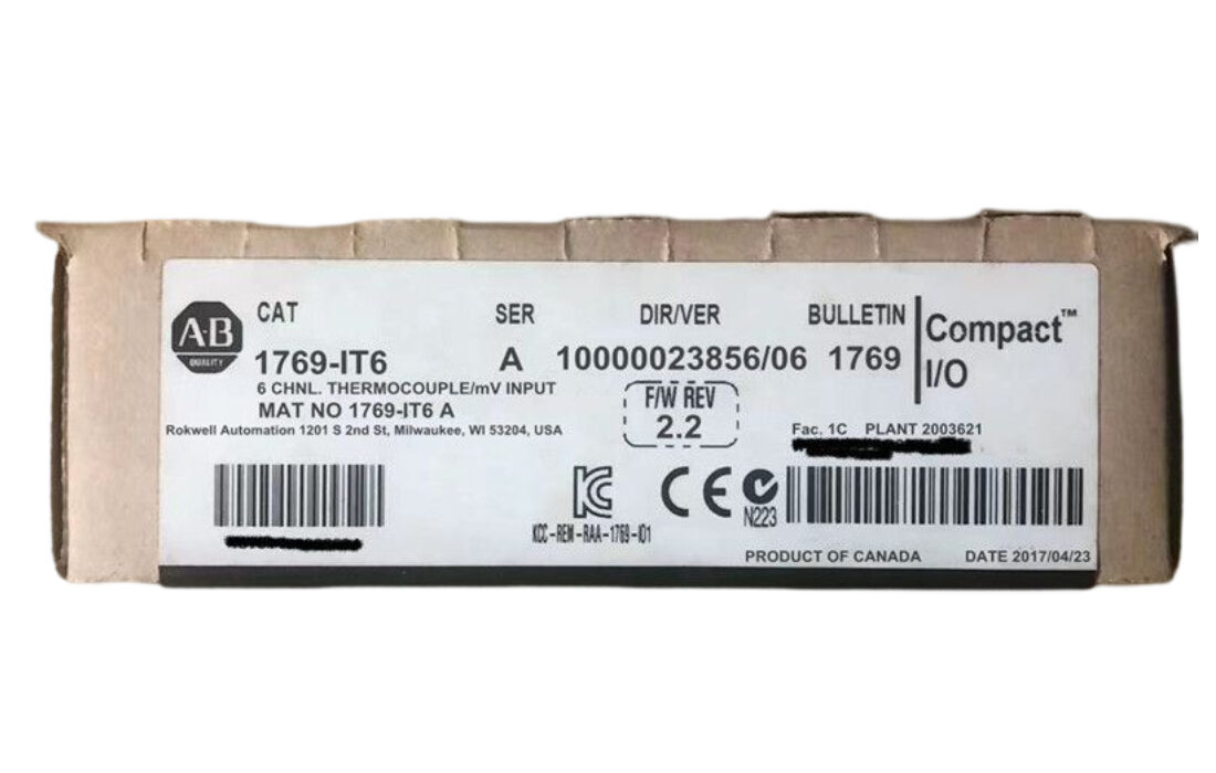 Allen Bradley Compact Input Module 1769-IT6