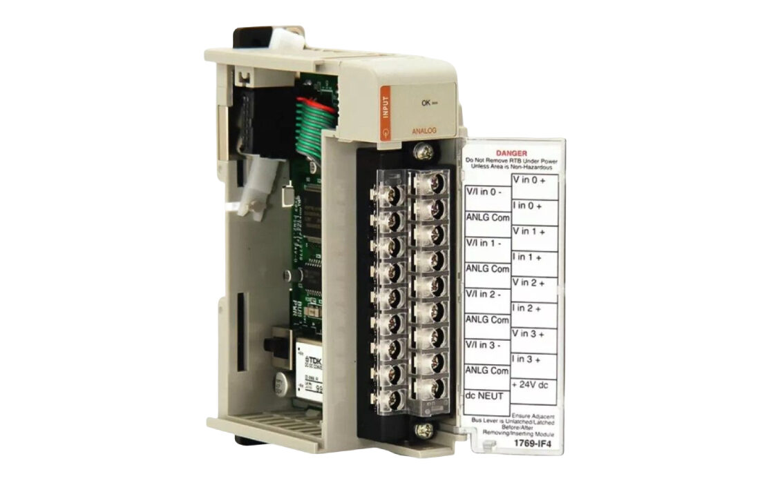 Allen Bradley Compact Logix PLC 4 Channel Analog Input Module 1769-IF4