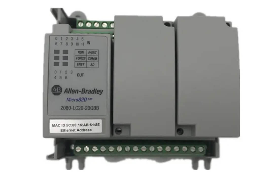 Allen Bradley Micro820 EtherNet/IP 2080-LC20-20QBB