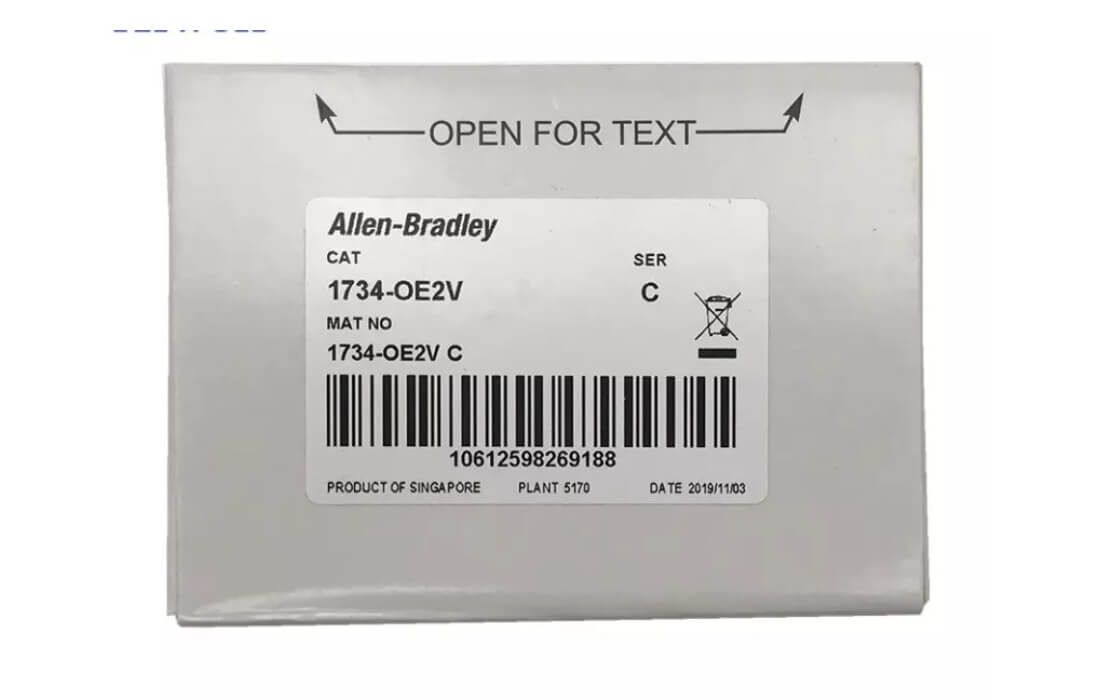 Allen Bradley Programmable Controller 1734-OE2V