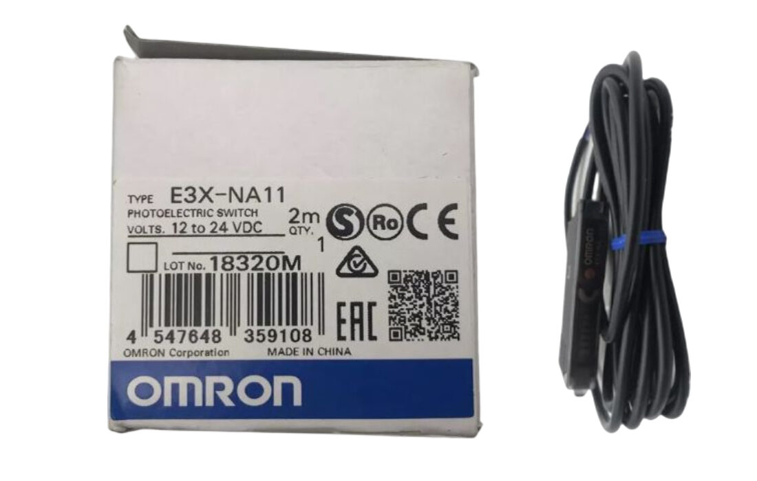 Omron Optical Fiber Amplifier Photoelectric Switch Sensor E3X-NA11