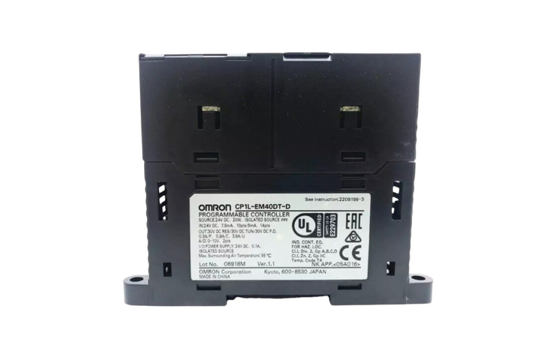 Omron Programmable Controller PLC Sysmac CP1L-EM40DT-D