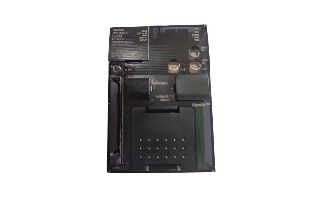 Omron Sysmac PLC EtherNet IP CPU Module CJ2M-CPU33