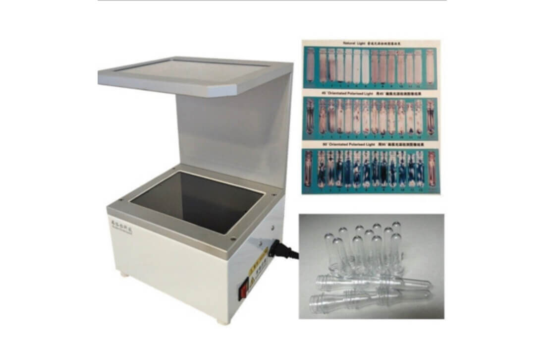 Preform Strain Viewer Polariscope