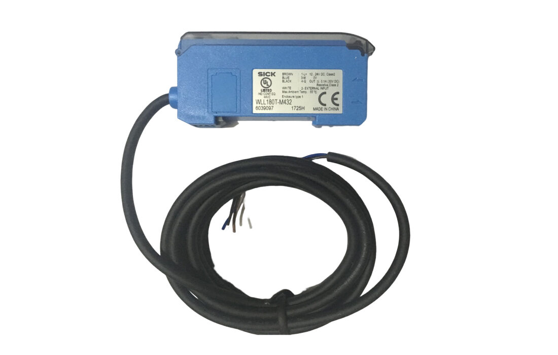 SICK Fiber-optic Photoelectric Sensor WLL180T-M432