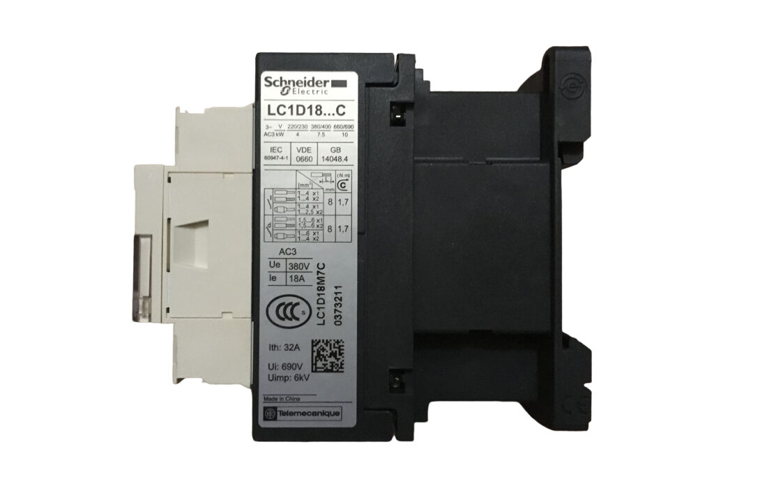 Schneider AC Contactor LC1D18M7C01