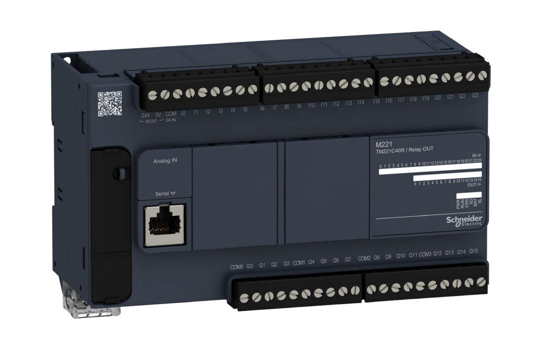 Schneider Electric Logic controller, Modicon M221,40 IO relay TM221C40R