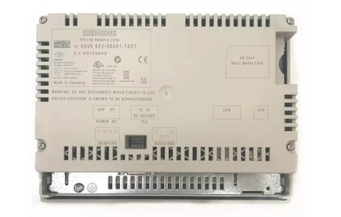 Siemens 6AV6642-0BA01-1AX1 HMI Touchscreen Simatic Panel TP 177B