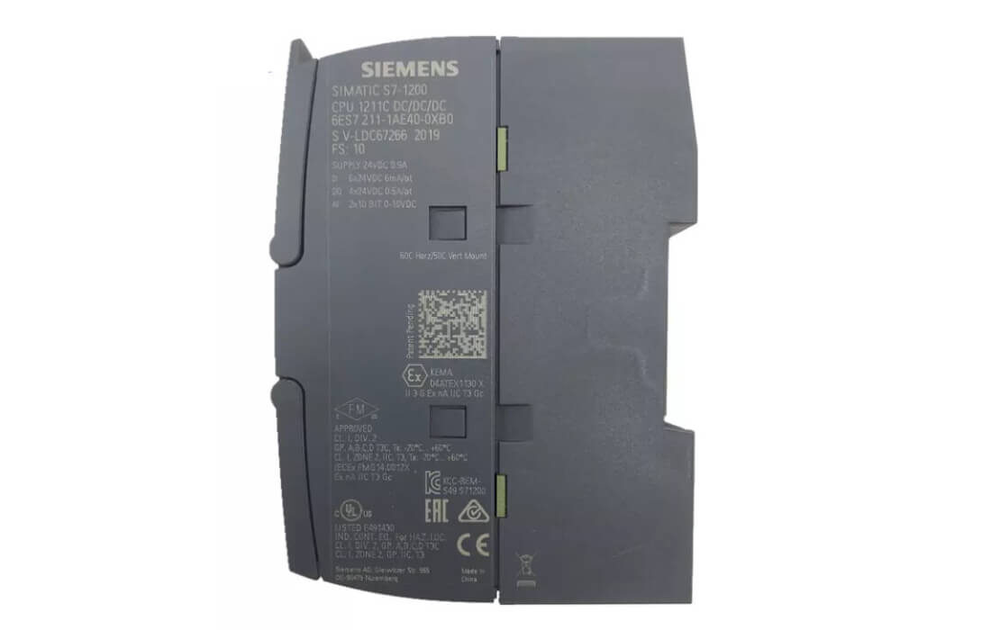 Siemens 6ES7211-1AE40-0XB0 CPU Module SIMATIC S7-1200