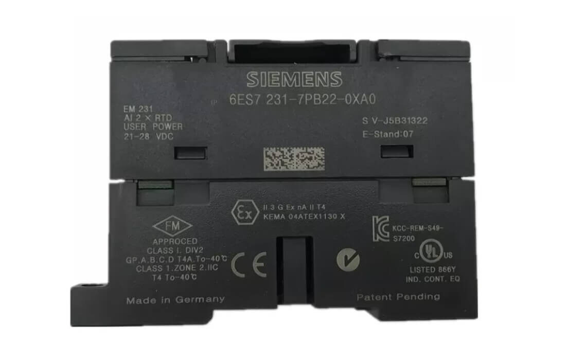 Siemens 6ES7231-7PB22-0XA0 Analog Input Module
