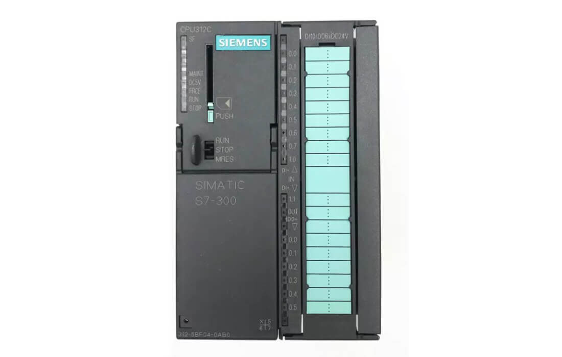Siemens 6ES7312-5BF04-0AB0 SIMATIC S7-300 312C PLC CPU Unit Controller