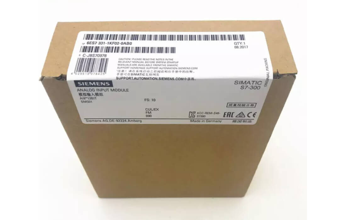 Siemens 6ES7331-1KF02-0AB0 Analog Input Module SIMATIC S7-300