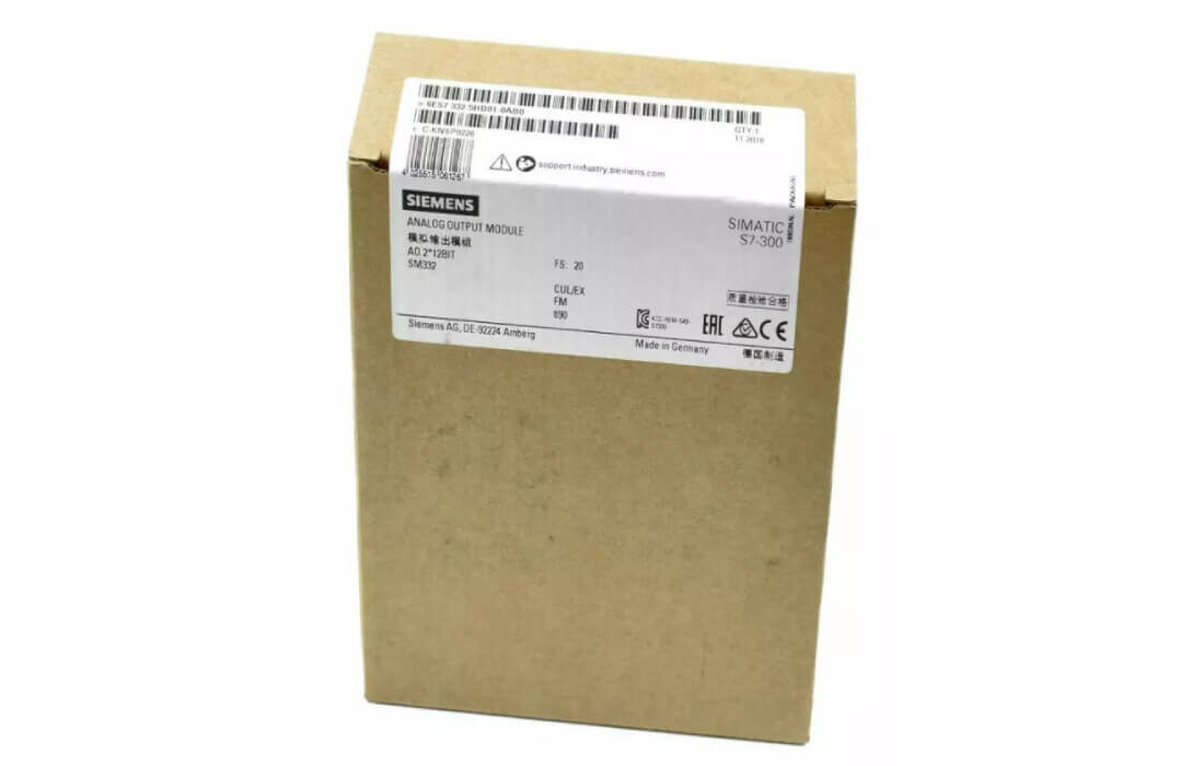 Siemens 6ES7332-5HB01-0AB0 Analog Output Module Simatic S7-300 SM332