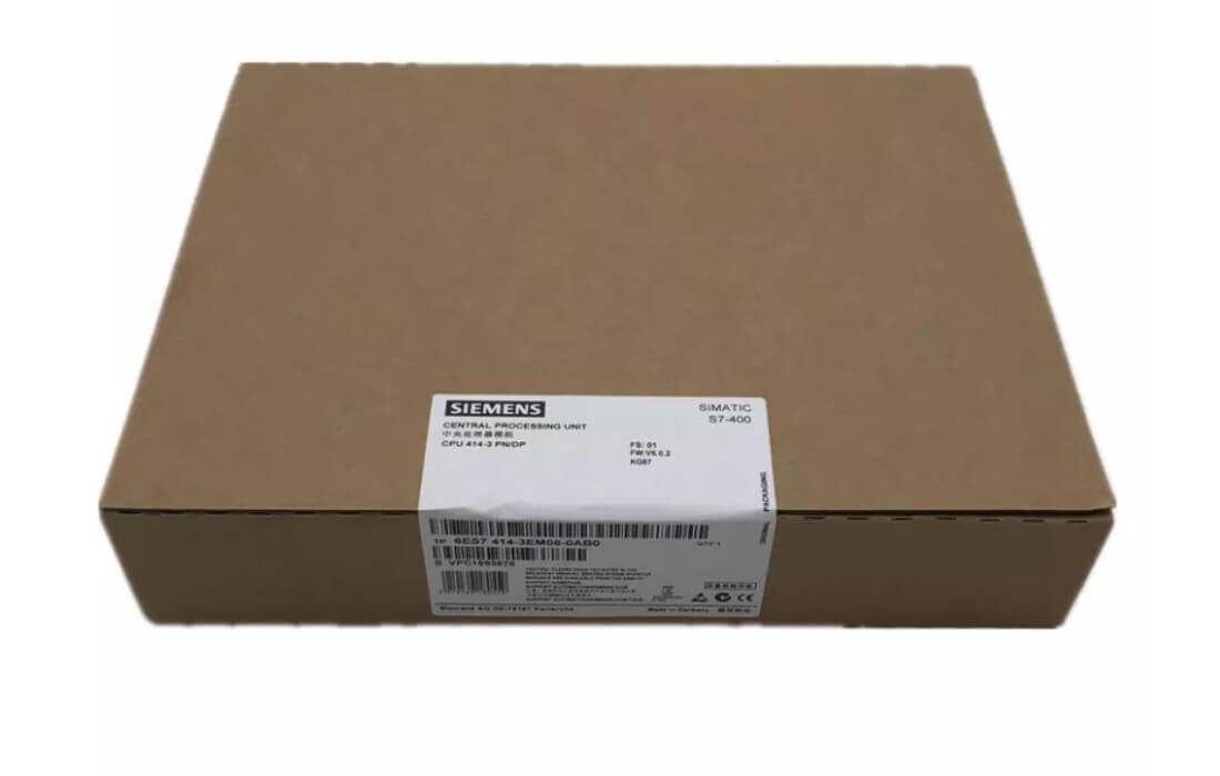 Siemens 6ES7414-3EM06-0AB0 PLC CPU Module Simatic S7-400 Central Processing Unit CPU 414-3 PN DP