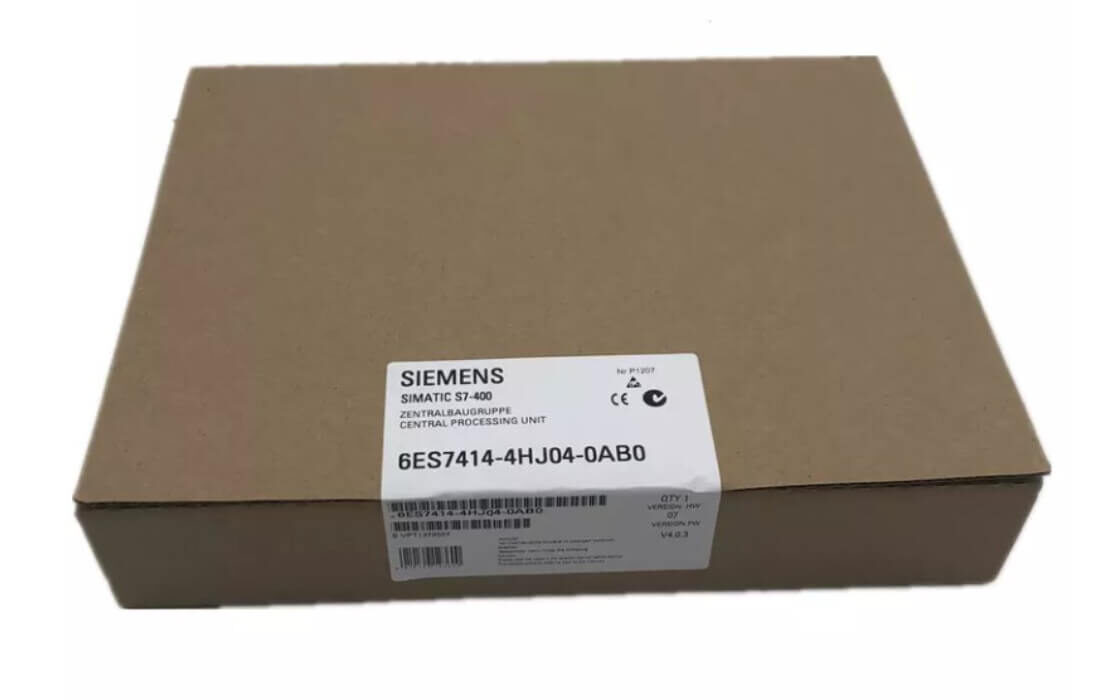 Siemens 6ES7414-4HJ04-0AB0 PLC CPU Module Simatic S7-400 Central Processing Unit