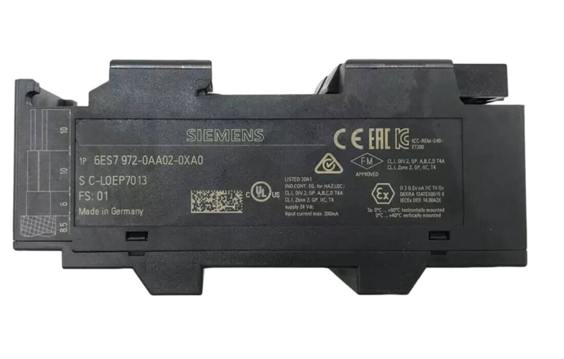 Siemens 6ES7972-0AA02-0XA0 Repeater SIMATIC ET200 RS 485