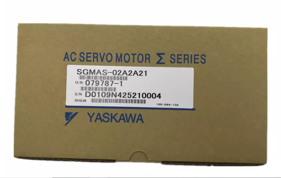 Yaskawa AC SERVO MOTOR SGMAS-02A2A21