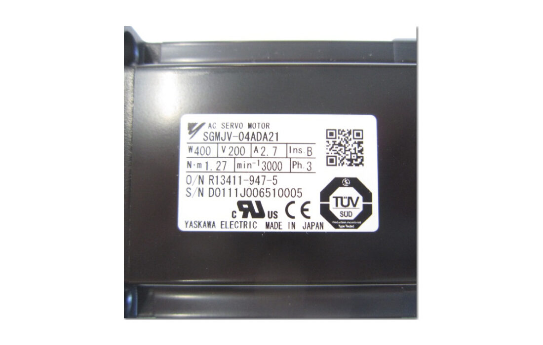 Yaskawa AC Servo Motor SGMJV-04ADA21